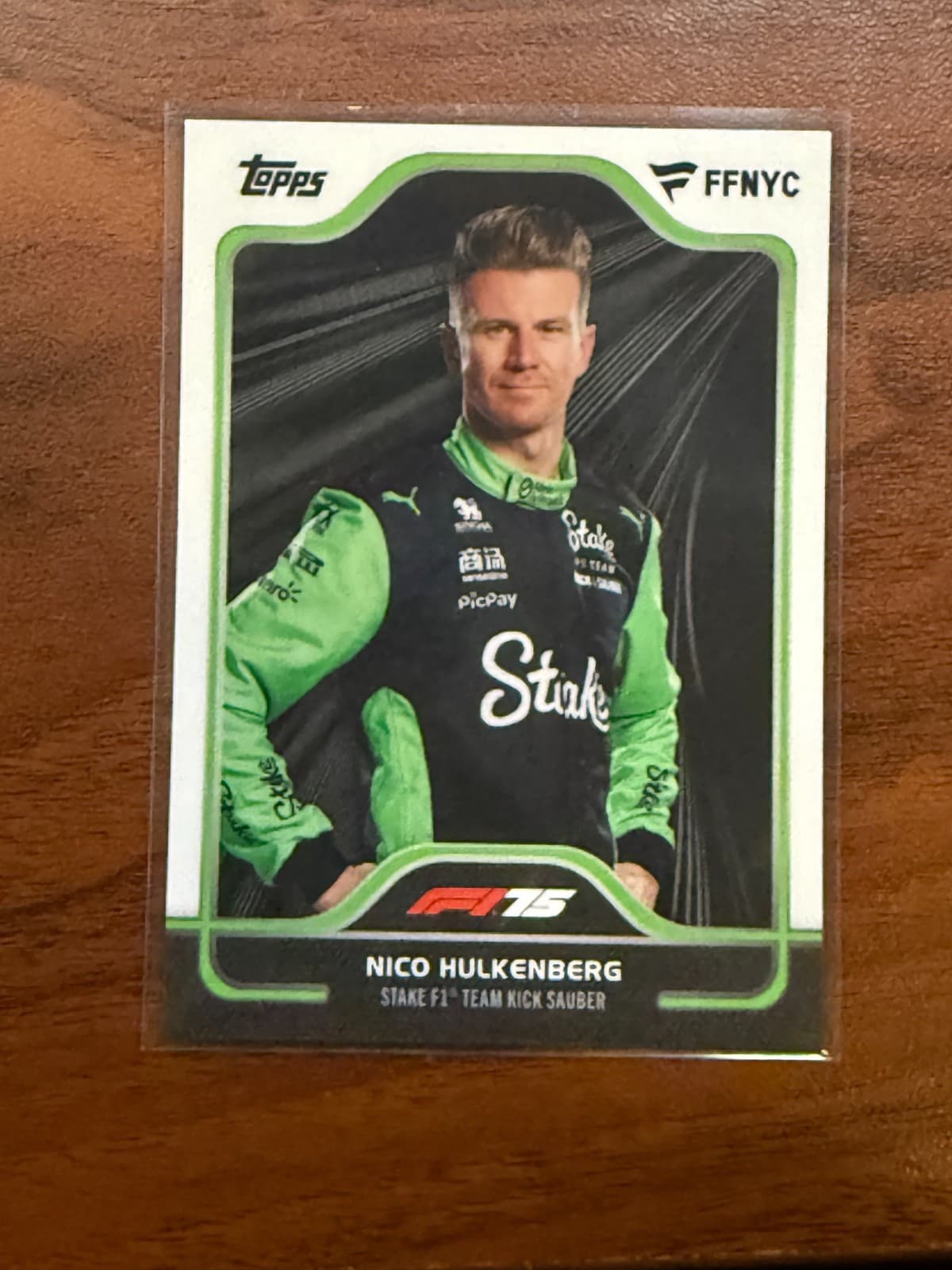 2025 Topps Fanatics Fest NYC Formula 1 F1 Nico Hulkenberg