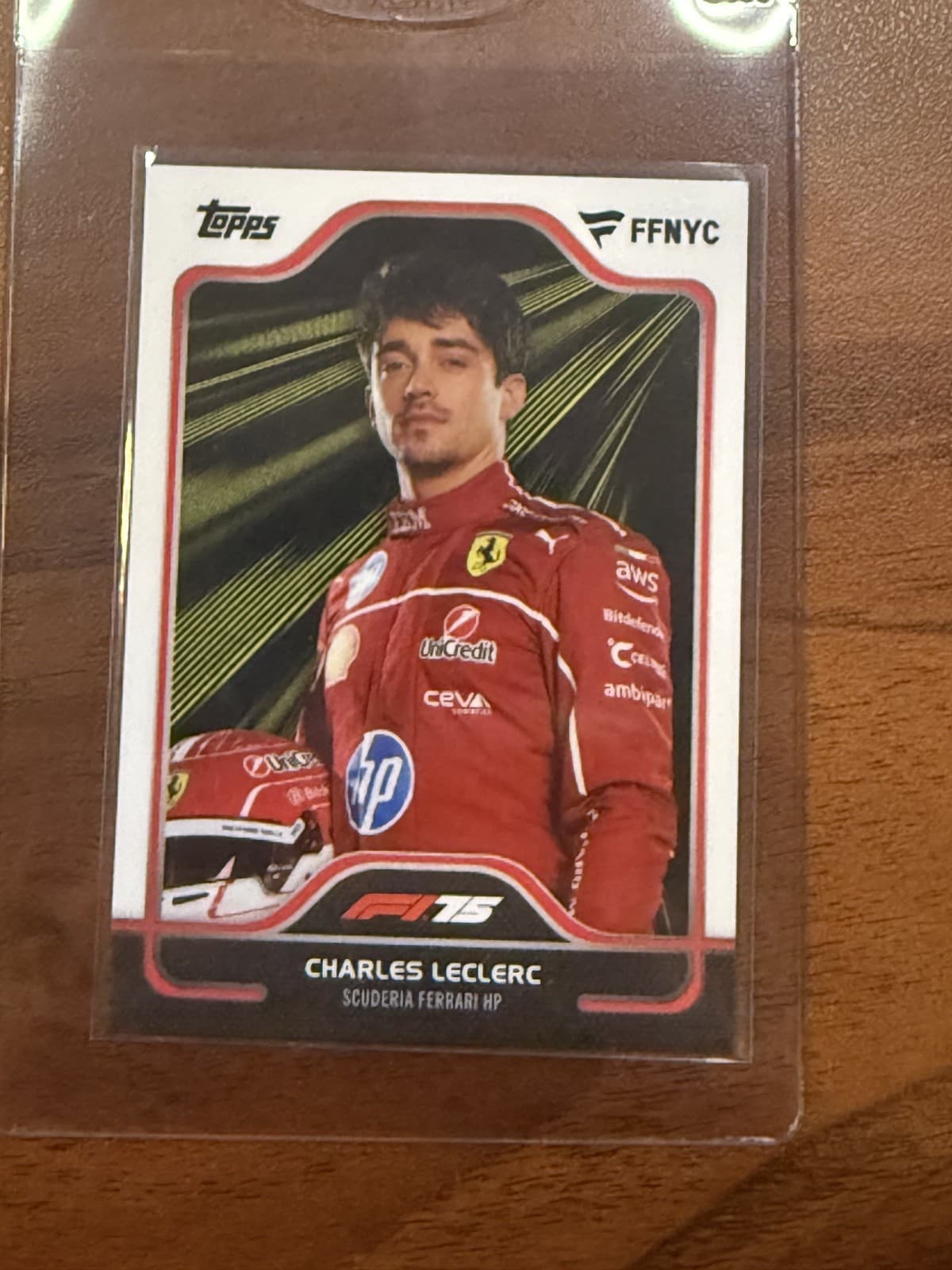2025 Topps Fanatics Fest NYC FFNYC Formula 1 F1 Charles Leclerc