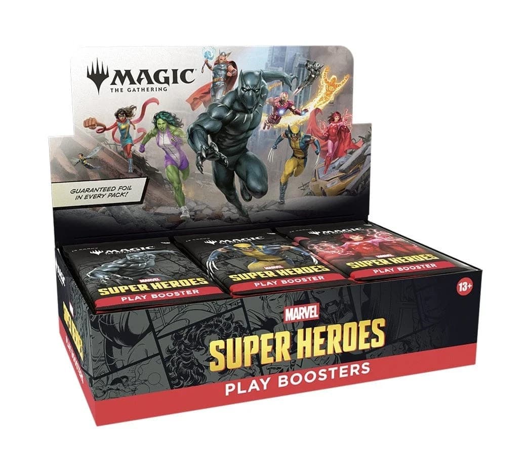 MTG Marvel Super Heroes Play Booster Display Box