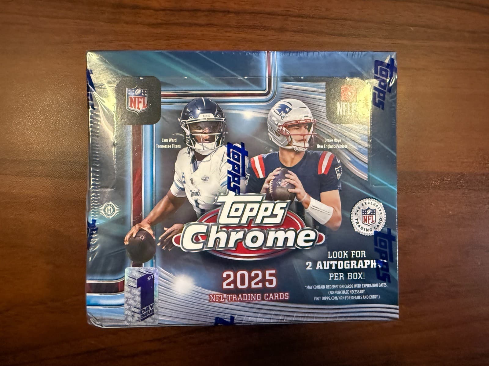 2025 Topps Chrome Football FDI Hobby Box