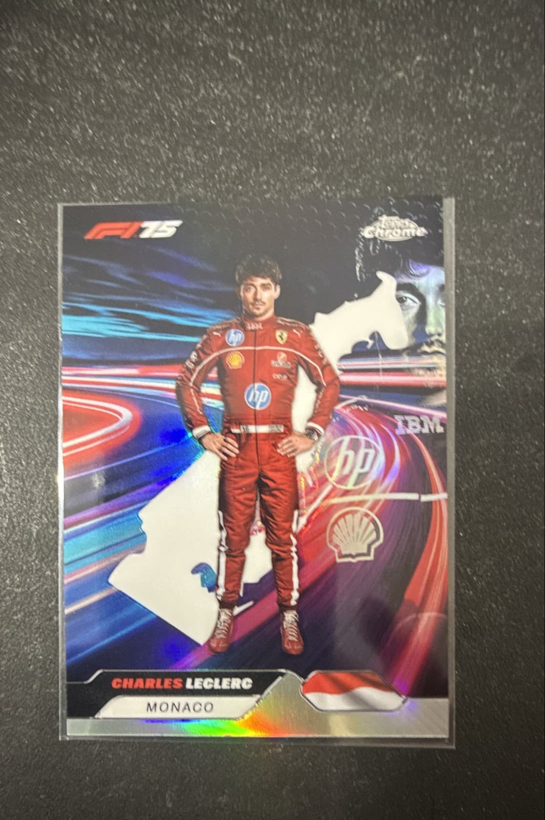 2025 Topps Chrome Formula 1 - Neon Nations Charles Leclerc #NN-2