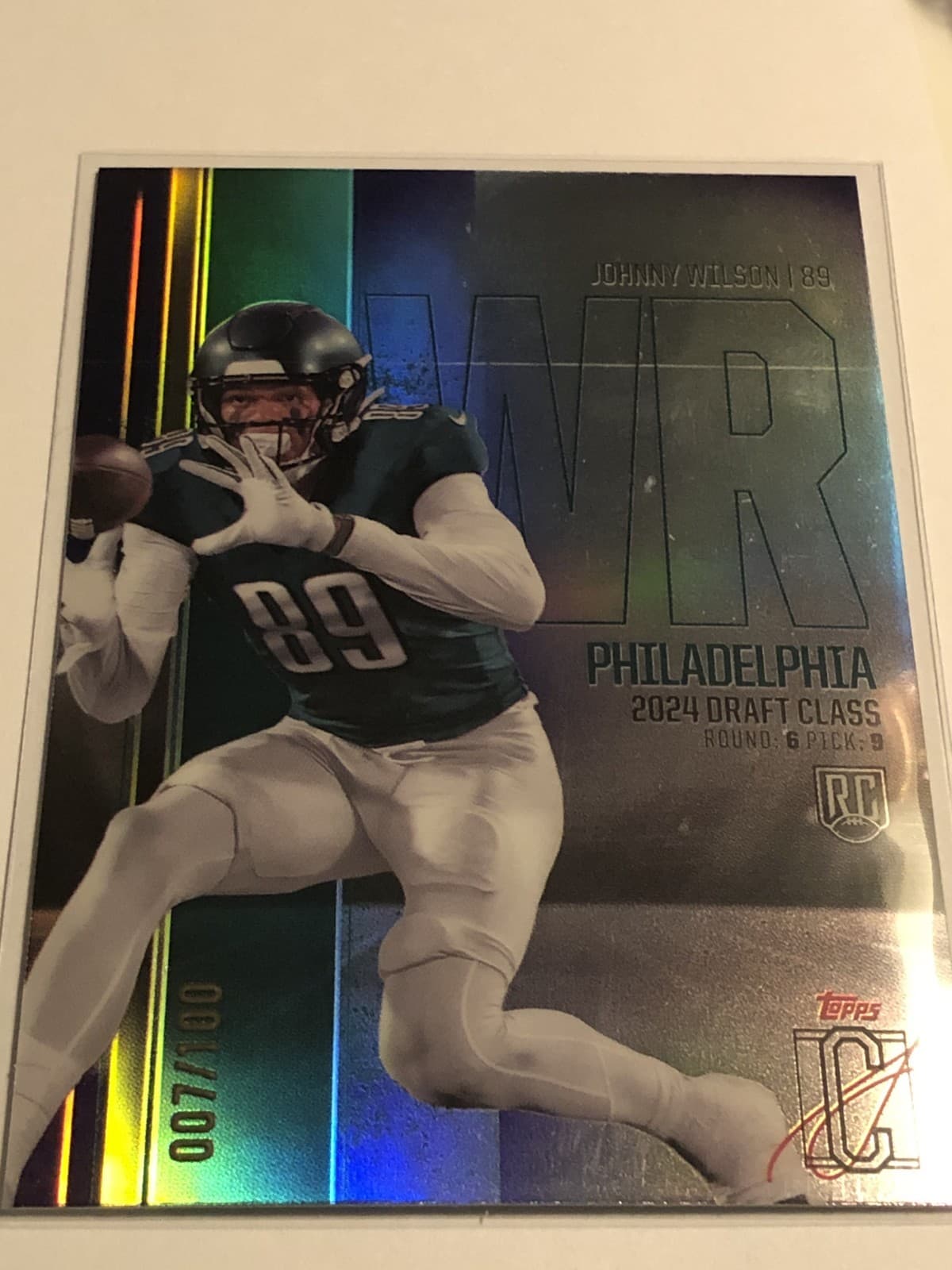 2025 Topps Signature Class Rookie Purple Johnny Wilson #RCV-109 /100