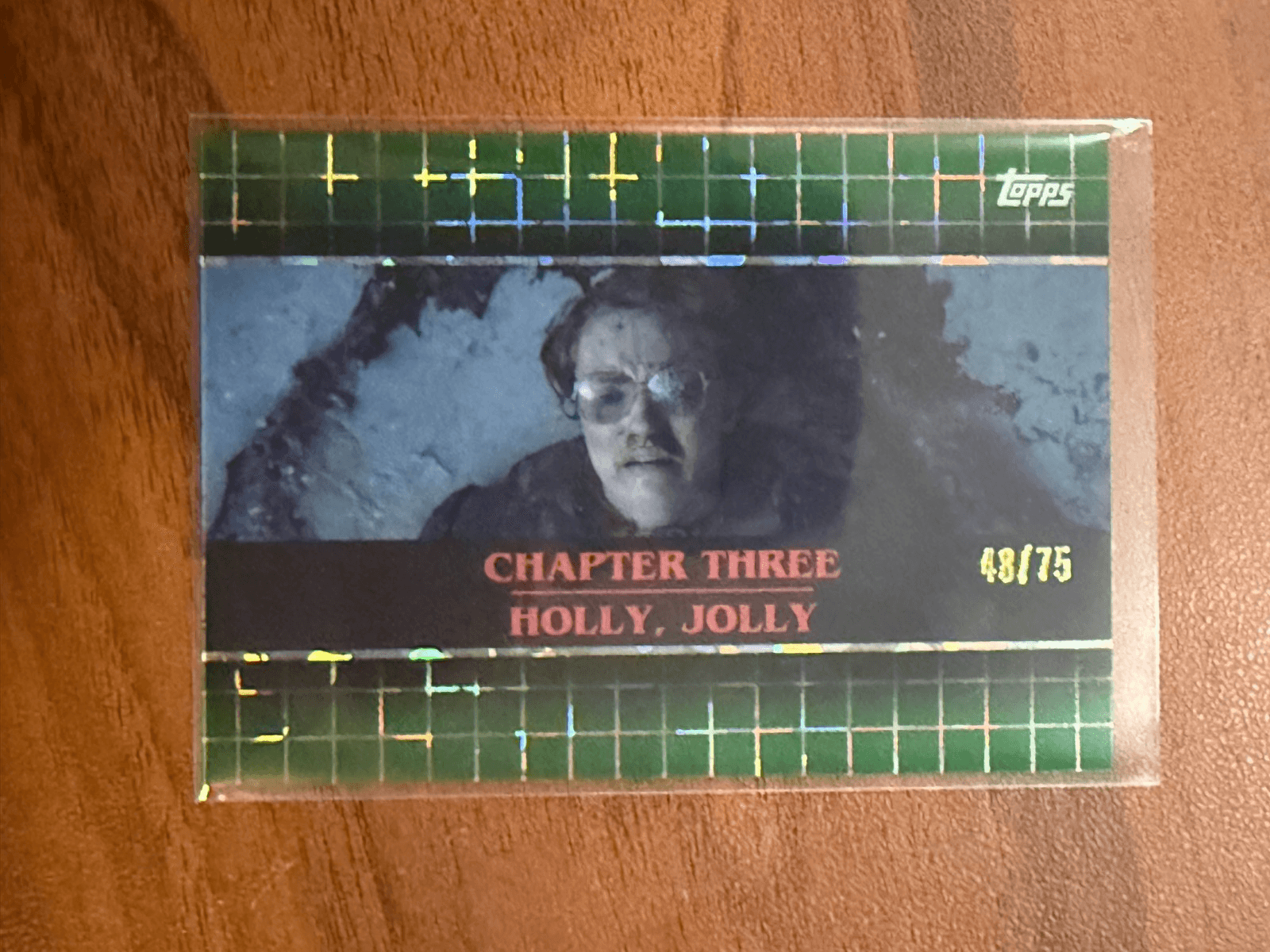 2025 Topps High Tek Stranger Things Compendium Holly, Jolly #C-3 /75