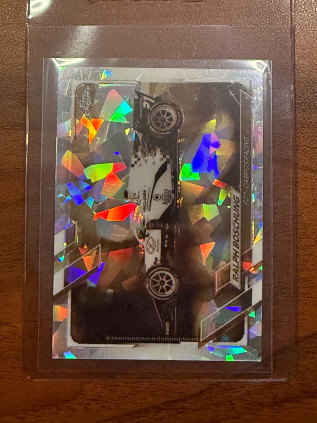 2021 Chrome Sapphire Formula 1 F1 Ralph Boschung /100
