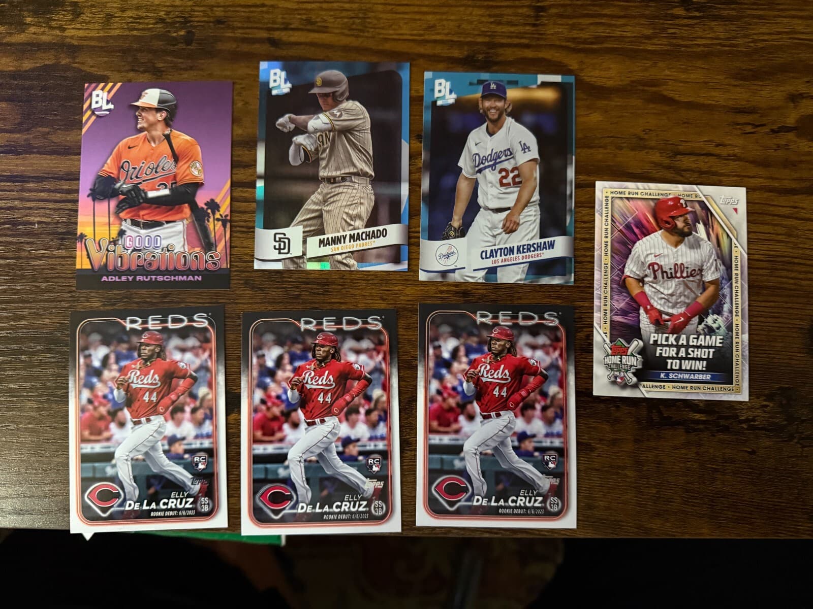 2024 Topps Lot Collection Blue Elly Clayton Manny Adley