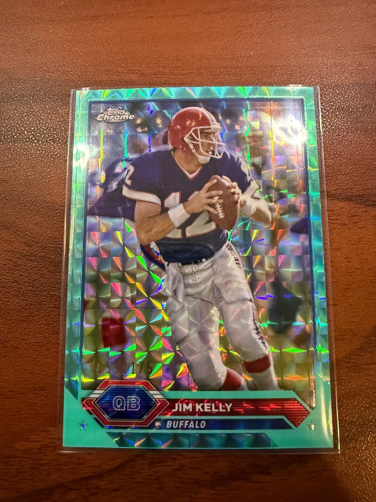 2023 Topps Composite Jim Kelly Chrome #46 Refractor/175 BUF Bills