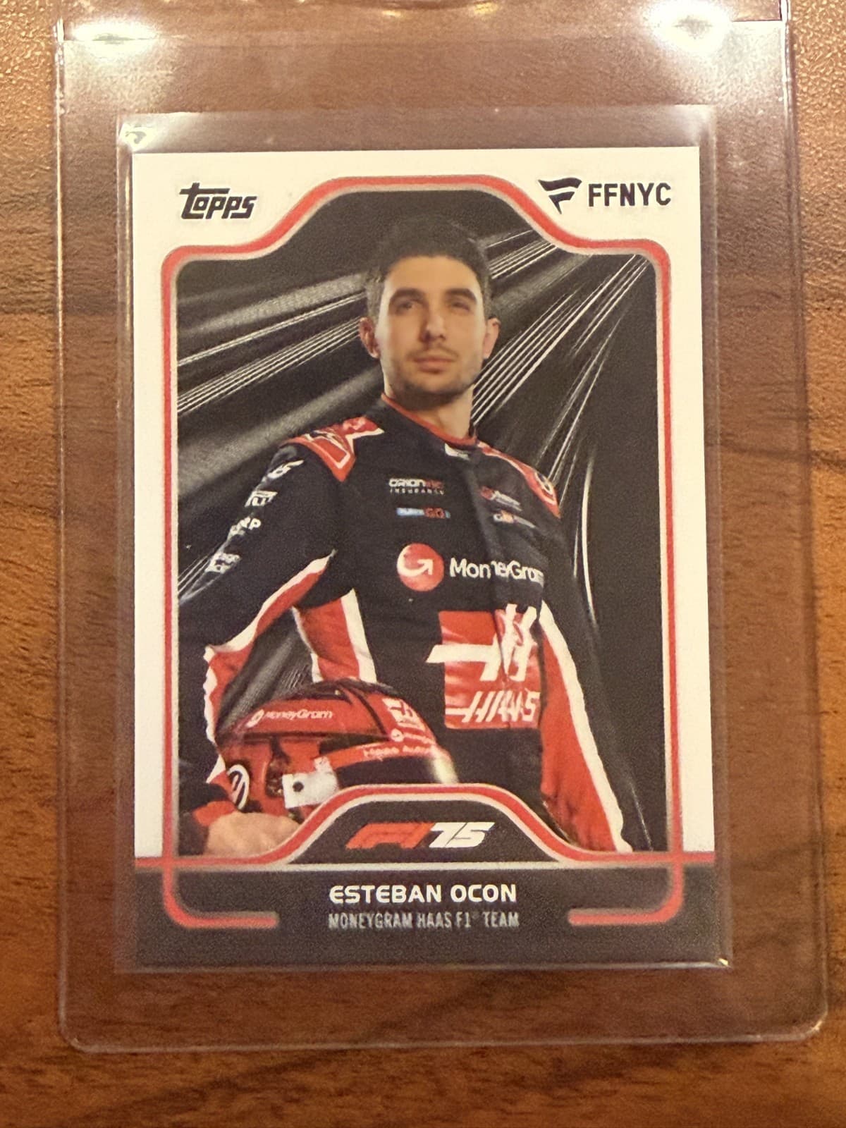 2025 Topps Fanatics Fest NYC FFNYC Formula 1 F1 Esteban Ocon