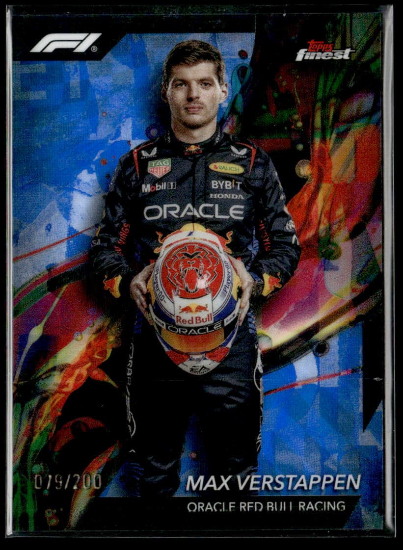 2024 Topps Finest F1 Max Verstappen #95 /200