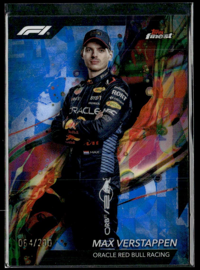 2024 Topps Chrome F1 Max Verstappen Refractor #88 /200