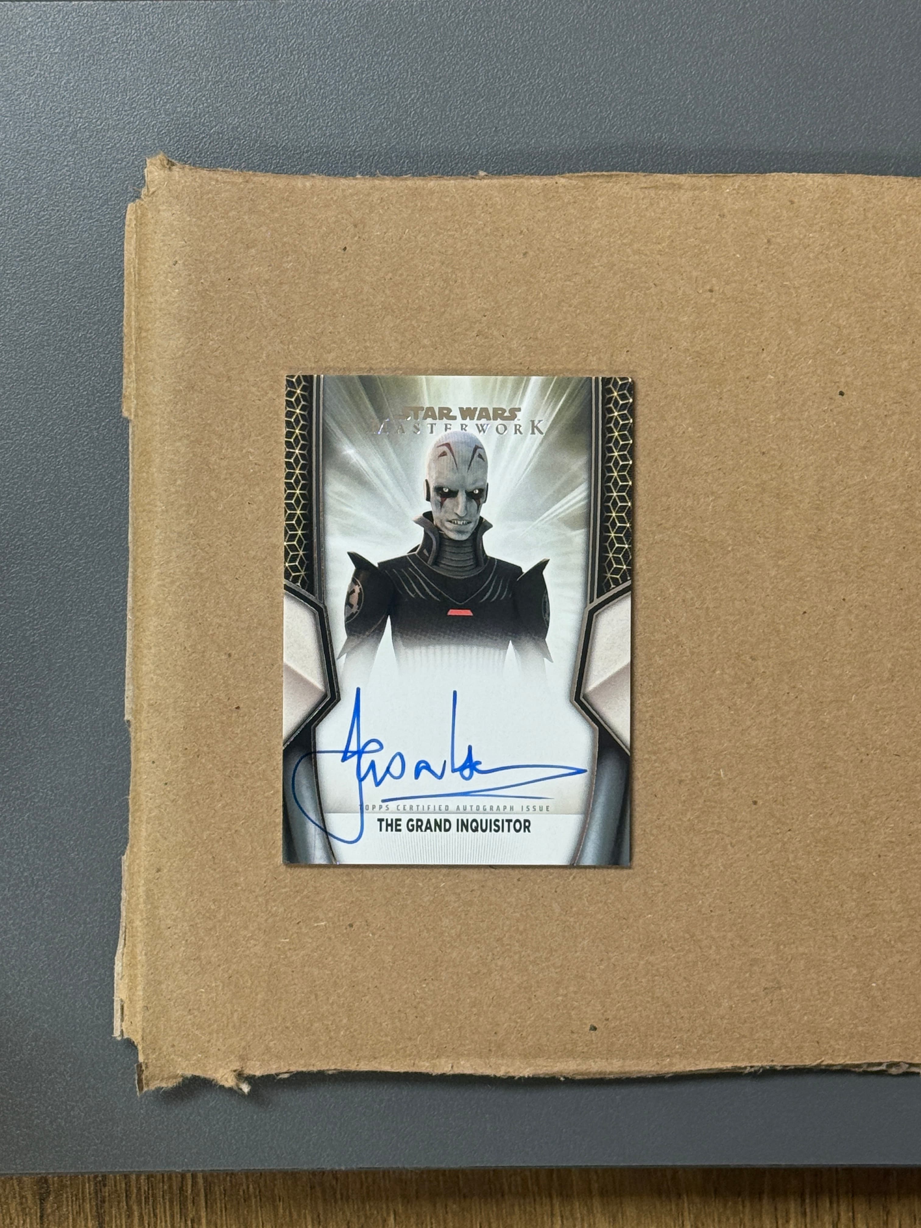 2025 Topps Star Wars Masterwork The Grand Inquisitor Auto #A-JI