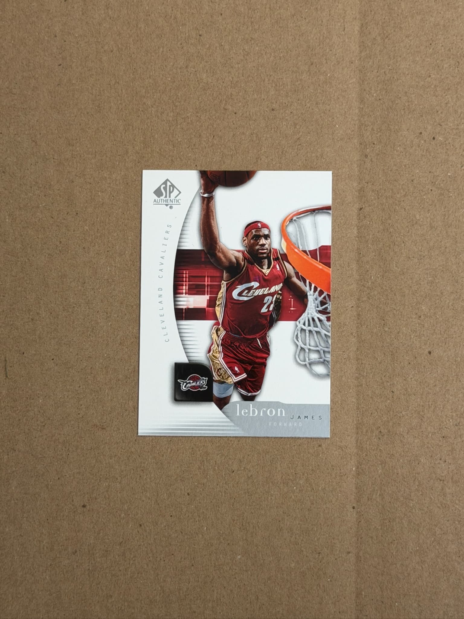 2005 Upper Deck SP Authentic Lebron James