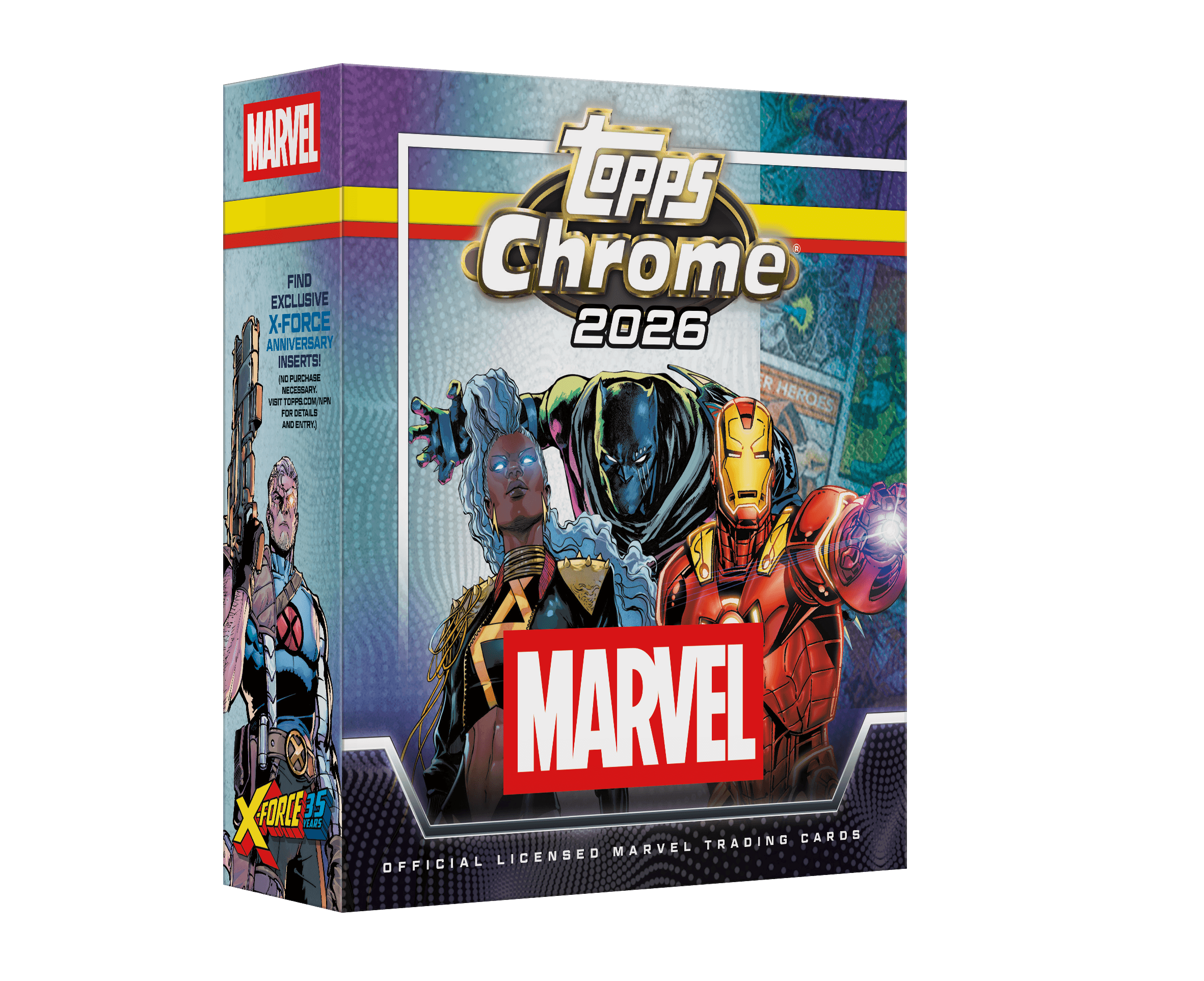2026 Topps Chrome Marvel Mega Box