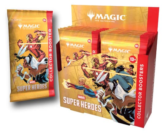 MTG Marvel Super Heroes Collector Booster Box Pack