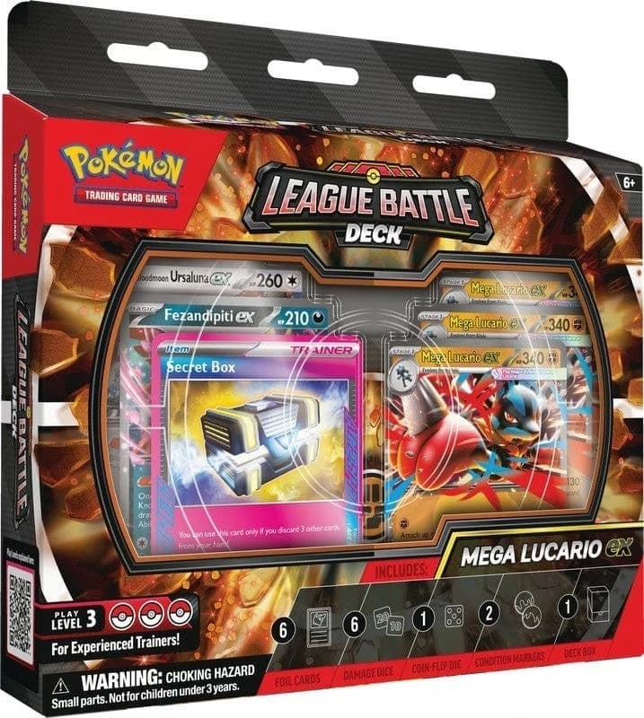 Pokemon Lucario ex Battle Box