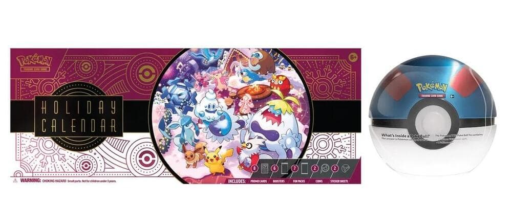Pokemon Holiday Calendar & Great Ball Bundle (Costco)