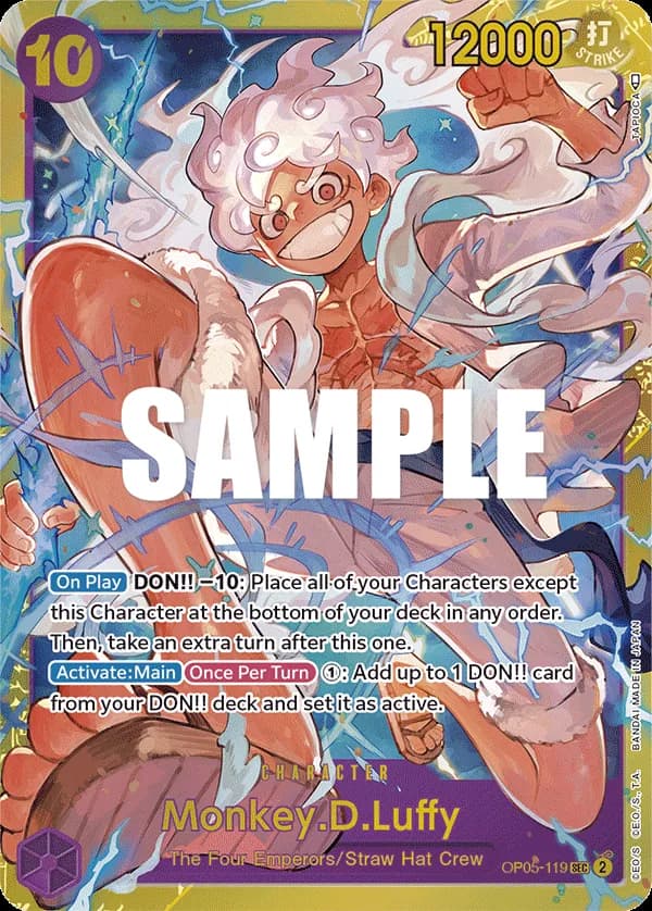 Monkey.D.Luffy (OP05-119) (Reprint)