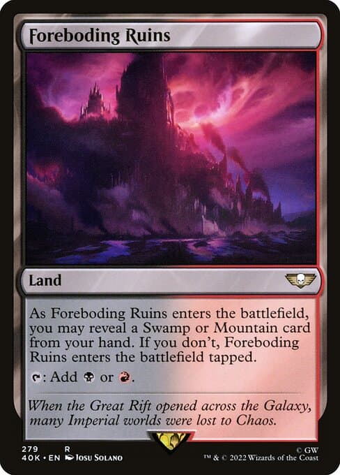 Foreboding Ruins (Surge Foil)