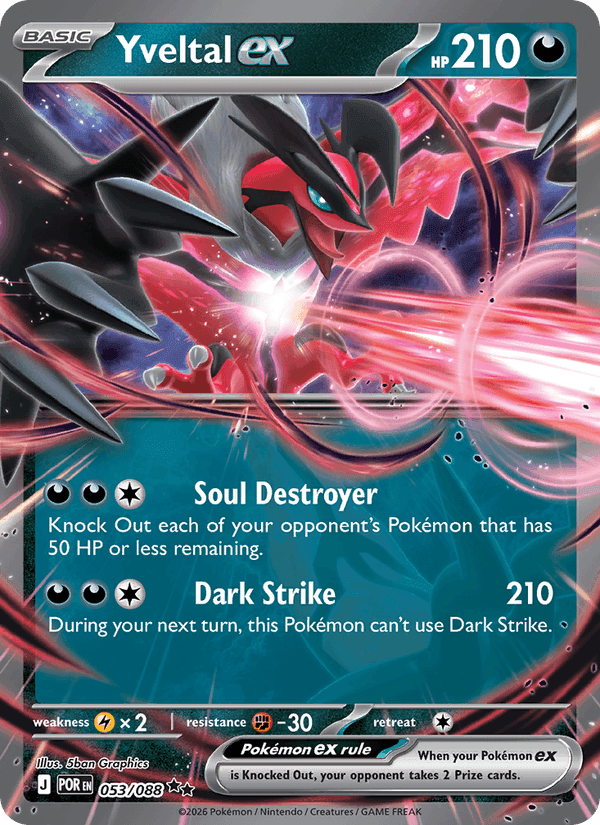 Yveltal EX - XY150a