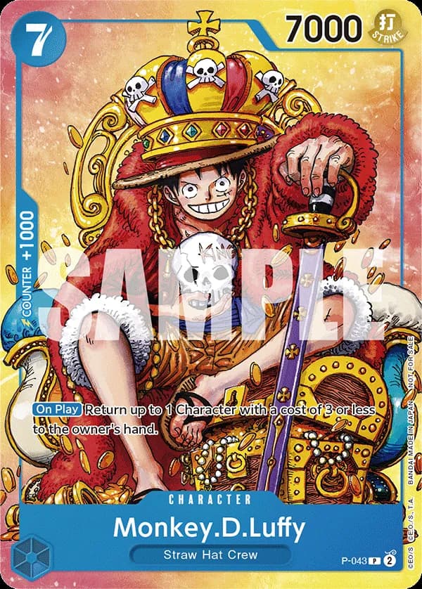 Monkey.D.Luffy (2nd Anniversary Stamped Promo)