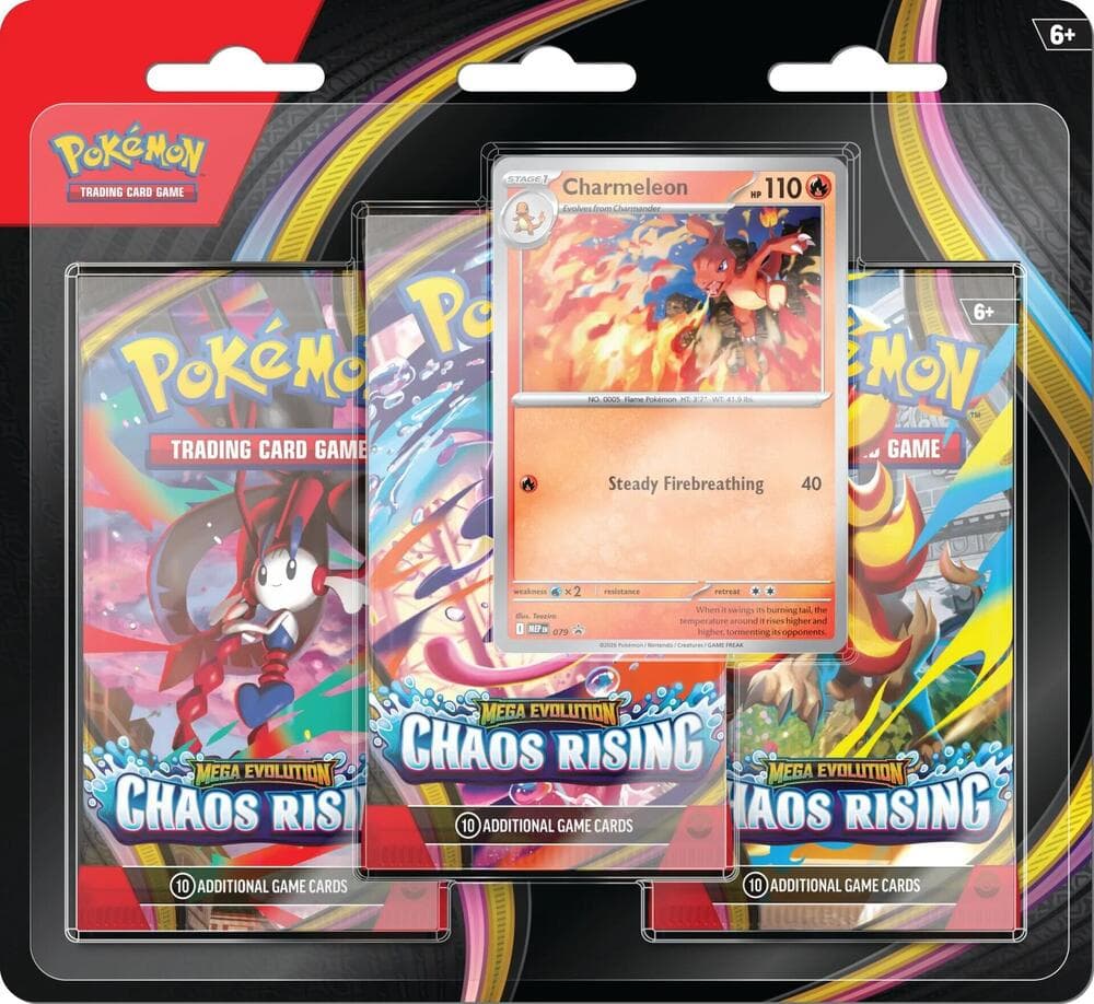 Chaos Rising 3-Pack Blister (Charmeleon)