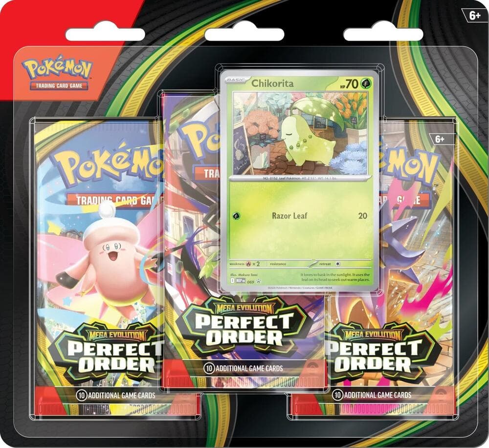Perfect Order 3-Pack Blister (Razor Leaf)