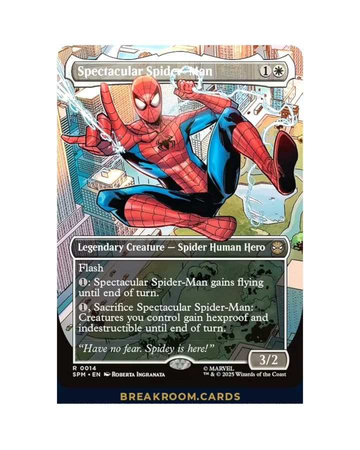 Spectacular Spider-Man (Borderless)