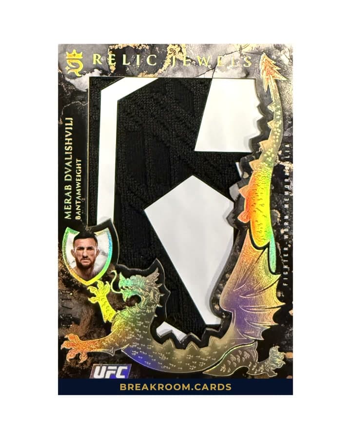 2025 Topps Royalty Merab Dvalishvili Relic Jewels Relic #RJ-MD /10