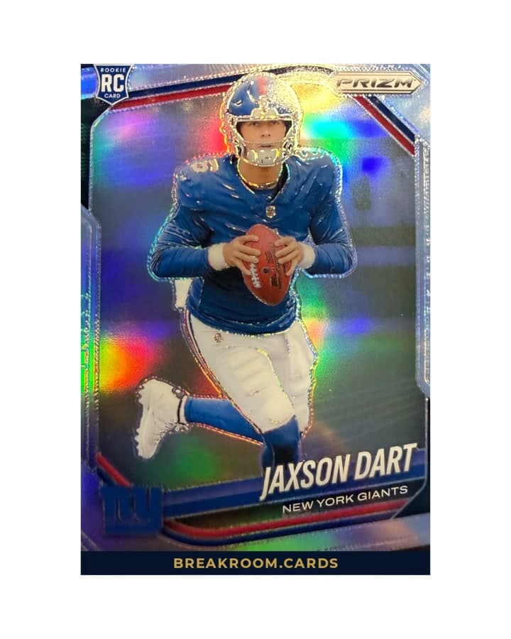 2025 Panini Prizm Football Jaxson Dart Silver RC #332